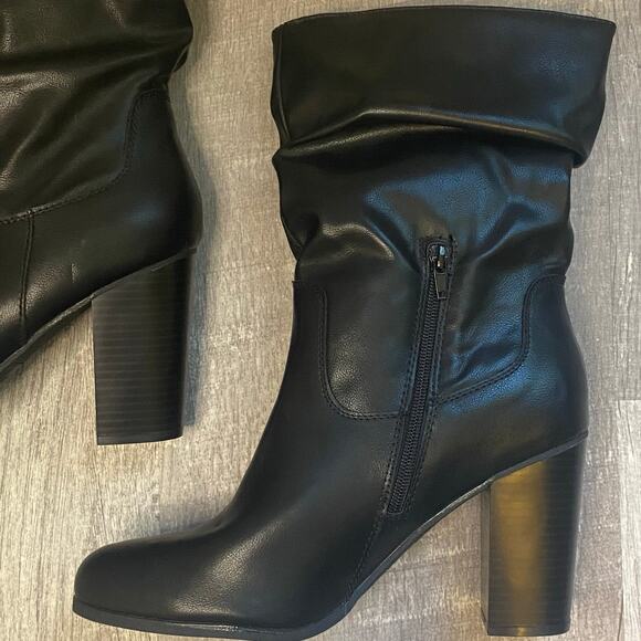 Style & Co. Womens Saraa Slouch Black Mid-Calf Boots 11 Medium NWOT - Picture 9 of 14